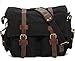 Berchirly Vintage Military Men Canvas Messenger Bag Satchel Travel Shoulder Bags For 13.3-17