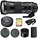 Sigma 150-600mm F5-6.3 DG OS HSM Zoom Lens Contemporary for Canon DSLR Cameras (745-101) with Sigma USB Dock for Canon Lens & Sandisk Extreme Extreme PRO SDXC 32GB UHS-1 Memory Card