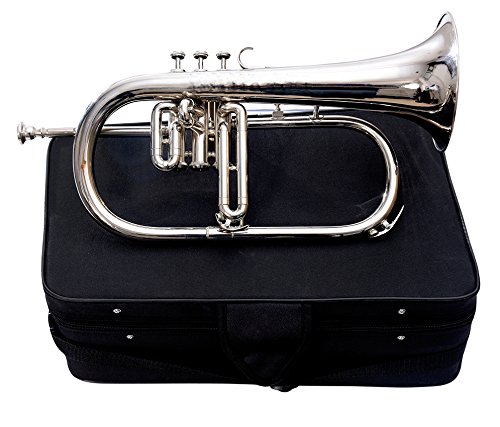 NEW YEAR NASIR ALI Flugel Horn 3 Valve, Bb (BRASS) - Thumbnail 3