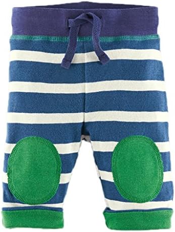 Soda Park Little Boys Cotton Striped Jogger Pant Sweatpants Blue 6T