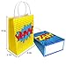 Superhero Party Supplies Favors, 24PC Superhero Party Bags For Superhero Theme Birthday Party Decorations with 24 Superhero Stickers