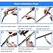 SAIREIDER Shower Squeegee Stainless Steel Squeegees for Shower Doors, Windows, Mirror, Car Glass