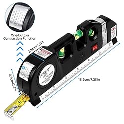 Laser Level, Semlos Multipurpose Line Laser Leveler