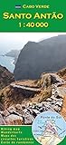 Cabo Verde: Santo Antao 1:40000 (Carte de randonnée et de loisirs du Cap-Vert) by