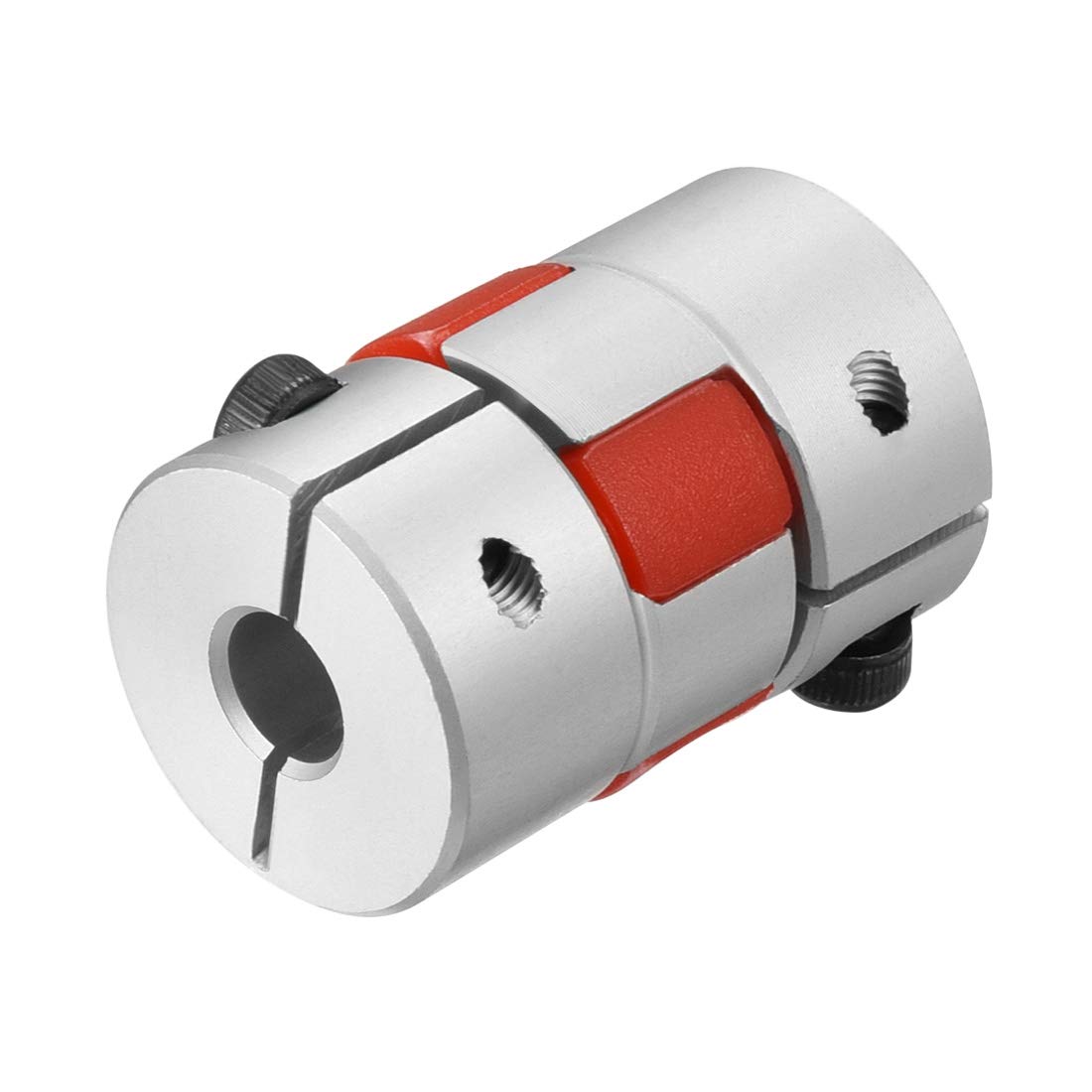 Sourcingmap Shaft Coupling 6.35mm to 6.35mm Bore L30xD20 Flexible Coupler Joint for Servo Stepped Motor