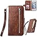 iPhone 7 Plus Wallet Case,iPhone 8 Plus Wallet Case,Card Holder Case [Folio][Flip][Wrist Strap] Stand Feature for Apple iPhone 7/8 Plus 5.5