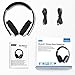 Over Ear Wireless Bluetooth Headphones with Mic - August EP650 - Custom App for Easy EQ Sound Control, aptX Low Latency, NFC, Rich Bass Clear Sound, 30 days Stand By High-Performance Comfort [White]