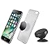 ICONFLANG Magnetic Car Holder Unique Magnetic Sitck Car Mount, Compatible with Most Case and Cell Phone – with 2 Metal Plates - Black