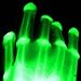 LIQING Led Gloves,12 Color Changeable Light Up Shows Halloween Costume,Led Skeleton Gloves,Novelty Cool Toys Gifts for Christmas New Year Party,Skeleton Gloves,Light Up Gloves
