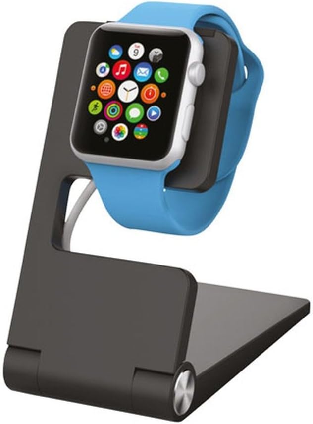 Kanex Foldable Charging Stand for Apple Watch, Black (K118-1289)