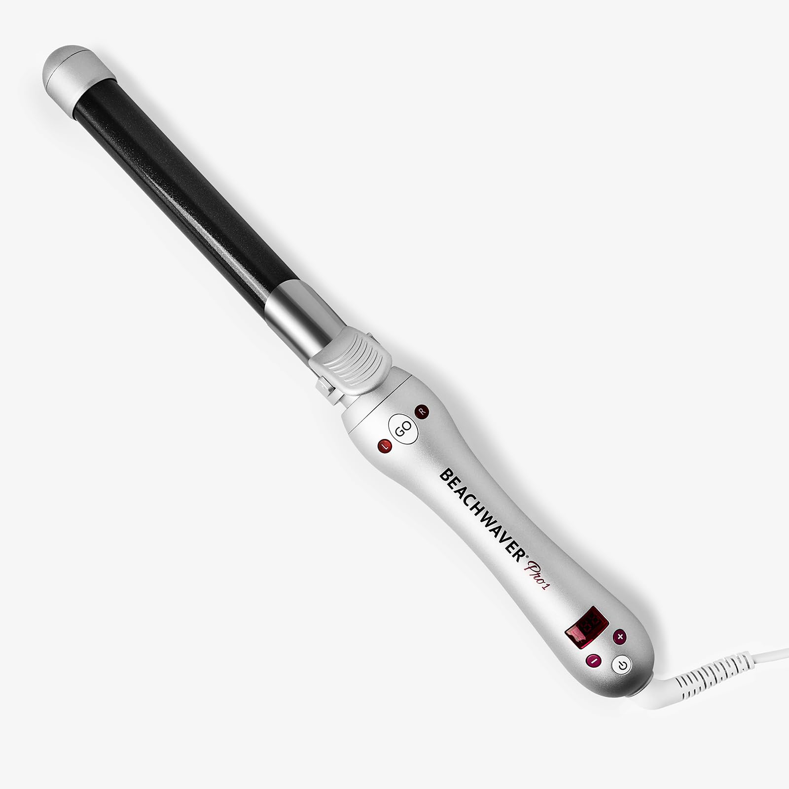 Photo 1 of The Beachwaver Co. Beachwaver Pro 1.25 Professional Rotating Curling Iron | 1.25 Inch Curling Iron | 6.5'' Extended Ceramic Rod, Heats Up in 30 Seconds, Auto Shut-Off | Pro Series (DV3434)
