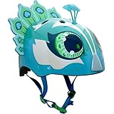 Raskullz Penelope Peacock Bike Helmet Teal for Age 5-8