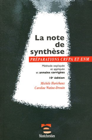 La  note de synthèse