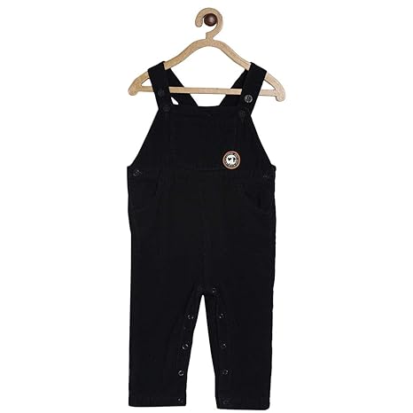 baby boy black dungarees