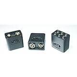 9 Volt LED Flashlight- Ultra Bright (3-Pack)