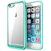 i-Blason Halo Series Case Designed for iPhone 6s Plus, [Scratch Resistant] Clear Fit iPhone 6 Plus Case 5.5 Inch Hybrid Bumper Cover (Clear/Green)