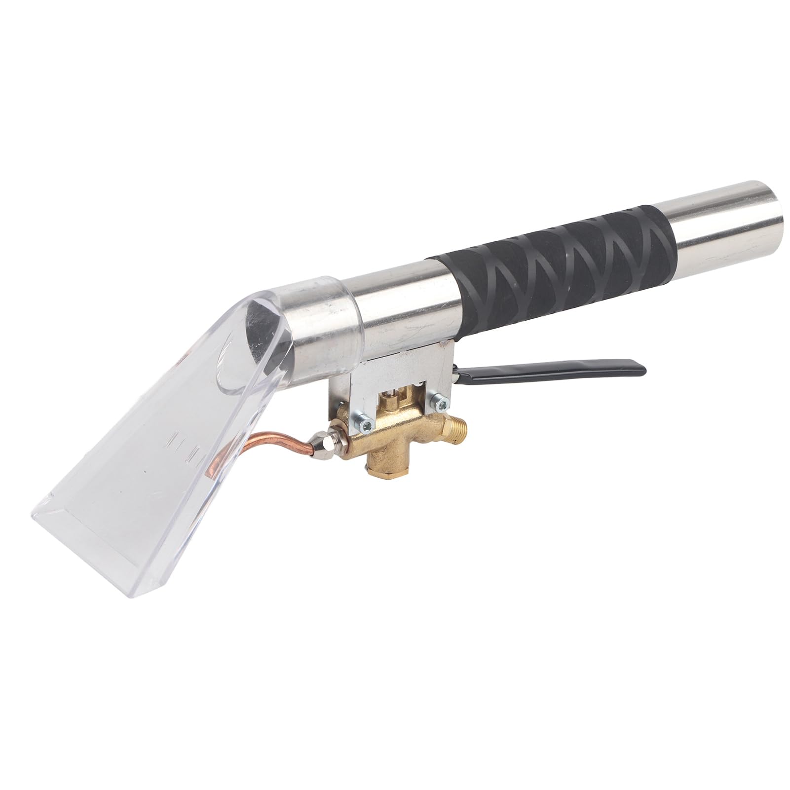 Steam Cleaner Vacuum Nozzle 40cm Stainless Steel PP Extractor Tool Compatible with Most Models for Car Interior Carpet Sofa Upholstery Cleaning 1500W