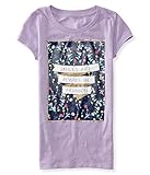 P.S. From Aeropostale Unisex-Child Smiles Floral Graphic T Shirt