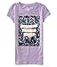 P.S. From Aeropostale Unisex-Child Smiles Floral Graphic T Shirt