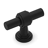 Coinkoly 10 Pack 1"(25mm) Matte Black Cabinet Knobs