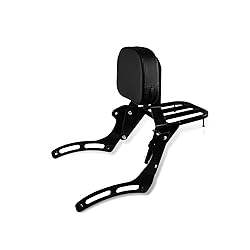 SWESGI Motorcycle Passenger Backrest Sissy Bar with