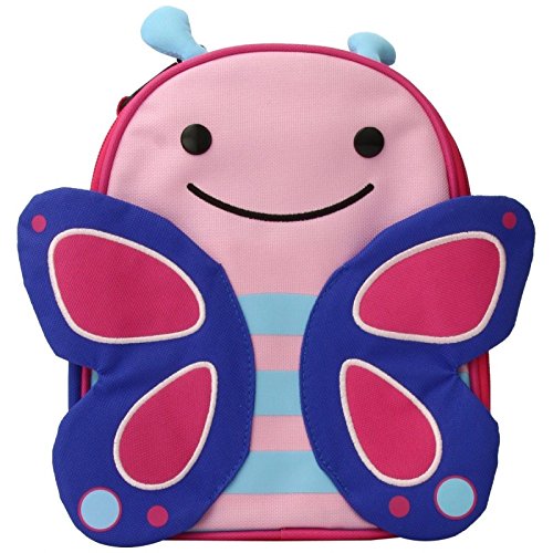 Skip Hop Zoo Insulated Lunch Bag, Blossom Butterfly