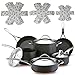 Set of 12 Divider Pads Pot and Pan Protectors keep kitchenware free of scratches or marring when stacking or nesting cookware accessories