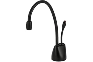 InSinkErator Contemporary Instant Hot Water Dispenser - Faucet Only, Matte Black, F-GN1100MBLK