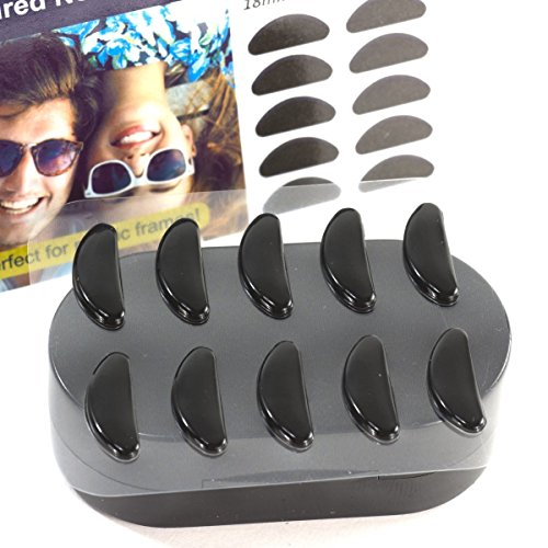 Rubber Grips For Sunglasses - Gms Optical® 1.8mm Anti-Slip Adhesive Contoured