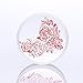 BORN PRETTY 3.9cm Clear Jelly Silicone Stamper & Scraper manicuring Nail Art Stamping Tool Set