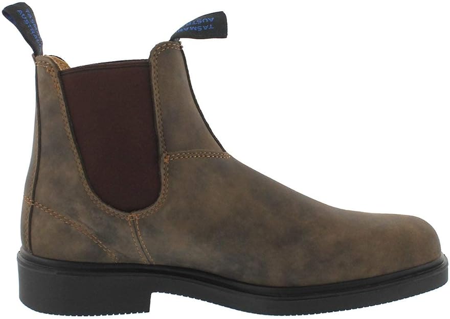 blundstone rustic black chisel toe