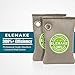 Bravex Coconut Charcoal Air Purifying Bags (4 x 200g), Car Air Purifier, Closet Freshener, Home Air Freshener, Odor Absorber, 3-4 Times Absorbing Efficiency (Upgrade)
