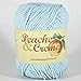 Peaches & Creme (Cream) Cotton Yarn Aquamarine 2.5 oz. (Lt Blue)