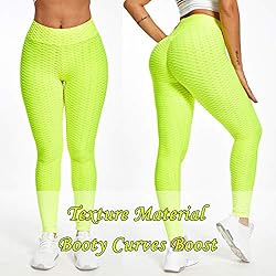 JGS1996 Women's High Waist Yoga Pants Tummy Control