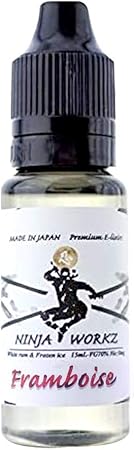 Amazon 日本国産 Framboise 15ml Ninja Workz ニンジャワークス フランボワーズ ラズベリー パイナップル 風味 電子タバコ リキッド 正規品 Ninja Workz ニンジャワークス 電子たばこ用リキッド
