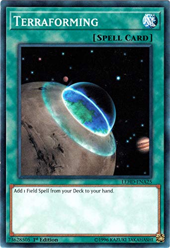 Yu-Gi-Oh! - Terraforming - LEHD-ENA25 - Common - 1st Edition - Legendary Hero Decks - Destiny Hero Deck