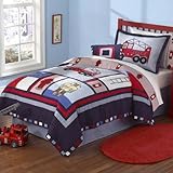 Fireman Full/Queen Quilt Set