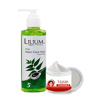 lilium neem face wash