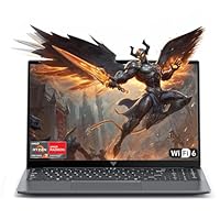 KAIGERR 2026 New Gaming Laptop, 16.0inch Laptop Computer with AMD Ryzen 7 7730U(8C/16T, Up to 4.5GHz), 16GB RAM 512GB NVMe SSD Windows 11 Laptop, Radeon RX Vega 8 Graphics,WiFi 6, Backlit KB