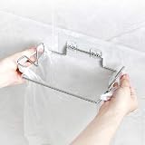 Jetcloud Hanging Trash Bag Holder - Wall Mounted Stainless Steel Rack view 1