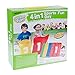 Faburo Potato Sack Race Bags Set, 32pcs Children's Birthday Party Game Set Outdoor Games Set, Potato Sack Race Bags, Three-legged Race Bands, Egg and Spoon Race Game, Bean Bag Toss Game for Kids Party Family Fun