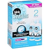 Blink RevitaLens Multi-Purpose Disinfecting Solution Travel Pack, Two 2 oz