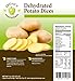 Legacy Essentials Long Term Potato Dices - 15 Year Shelf Life Dehydrated Diced Spuds for Emergency Food Storage Supply