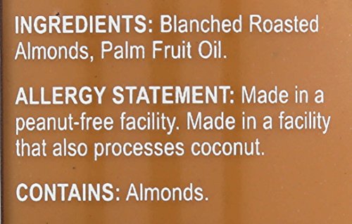 BARNEY Almond Butter, Bare Smooth, No Sugar No Salt, Paleo, KETO, Non-GMO, Skin-Free, 10 Ounce