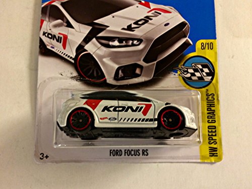 Hot Wheels 2017 HW Speed Graphics Ford Focus RS 79/365, White