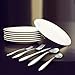 [60-Piece] Royal 60-Piece Flatware Set, 18/10 Stainless Steel, Mirror Polished Luxury Design, Restaurant & Hotel Quality, Cutlery Service for 12