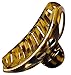 Parcelona French Rain Drop Savana Large Covered Spring Celluloid Jaw Hair Claw Clip Clamp Clutcher 4 Inch