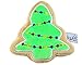 Midlee Christmas Sugar Cookie Plush Dog Toy (Christmas Tree, Large)- Squeaky Holiday Pet Gift Toy