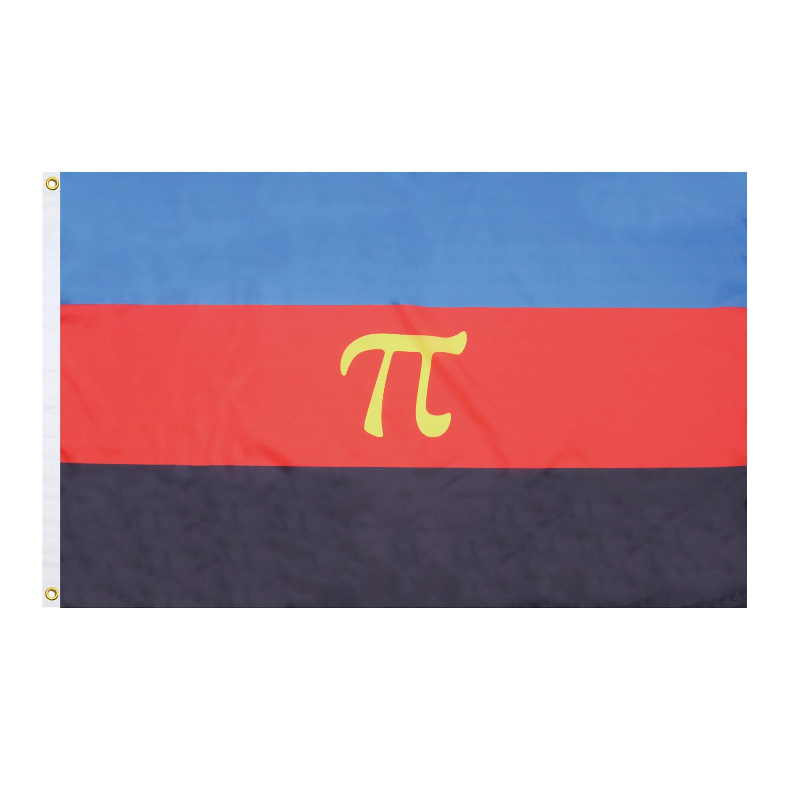 AZ FLAG - Polyamorous Pride Flag - 2x3 Ft - 100D Polyester Polyamory Banner with Two Metal Grommets - Fade Resistant - Vivid Colors - 2' x 3' Feet - 90x60 Cm