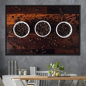 signwin Framed Canvas Wall Art Coffee in The...
